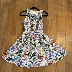 Short Flowery Dress